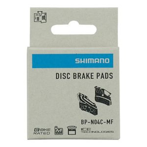 Pastillas de freno Shimano N04C-MF con aleta y muelle