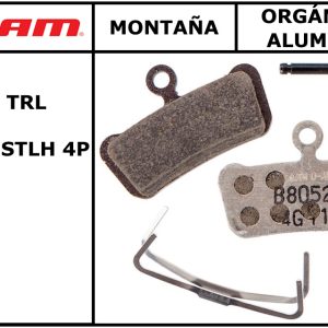 Pastillas de freno Sram Trail Guide/TRL/G2/Level Organica Aluminio