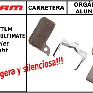 Pastillas de freno Sram Road Red/Level TLM/Ultimate Organica Aluminio