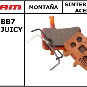 Pastillas de freno Sram Juicy/BB7 Sinterizada Acero