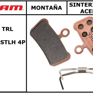 Pastillas de freno Sram Trail Guide/TRL/G2/Level Metálica Acero