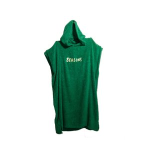 Surf Poncho Niños Seasons Verde