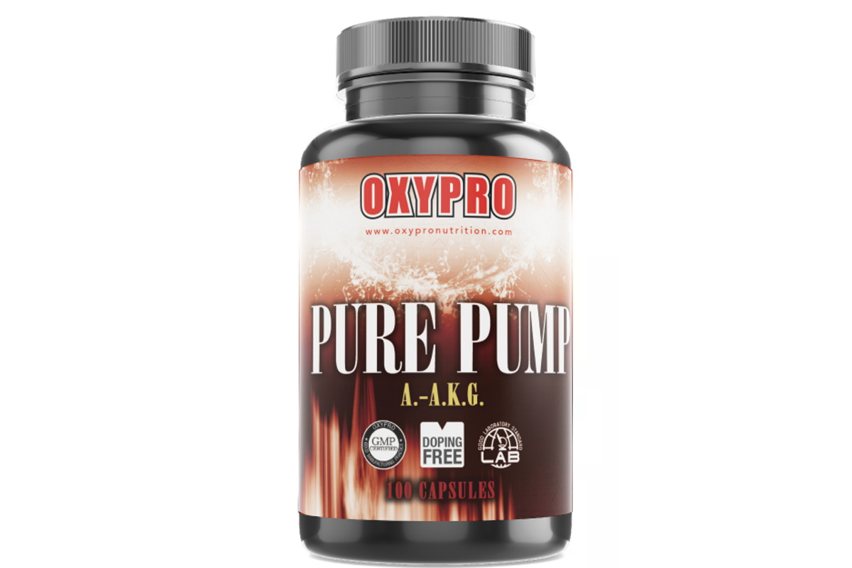 Pre-Entreno – PURE PUMP – OXIPRO Arginina AKG 100 cápsulas