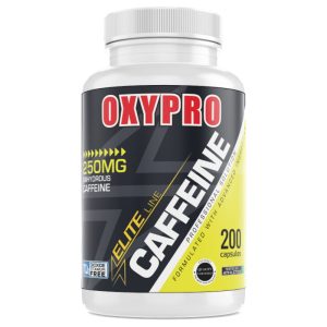 Quemador de grasa OXIPRO Cafeina 250 mg – Capsulas