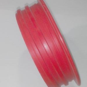 Tapón macho rojo con junta