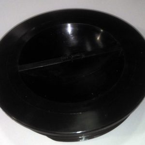 Tapón macho negro sin junta