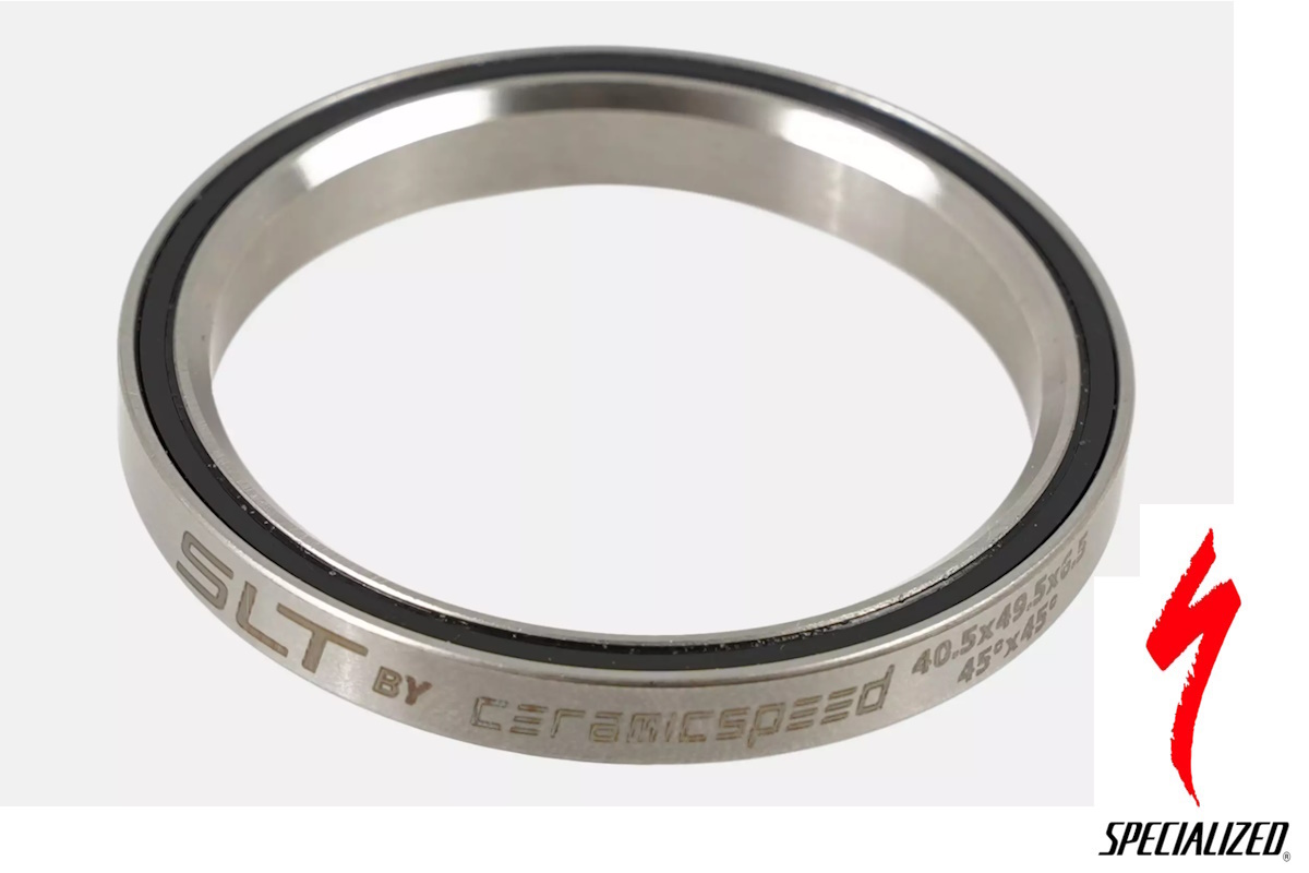 Rodamiento de Dirección CeramicSpeed SLT OHD S252500005 Original | 49.5×40.5×6.5mm | 45×45° | Specialized Tarmac SL8/SL7 | Libre de Mantenimiento - Imagen 2