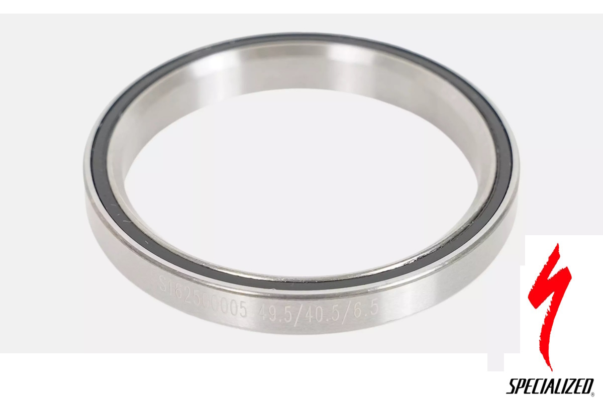 Rodamiento de Dirección Individual S162500005 Specialized Original | 49.5×40.5×6.5mm | 45×45° | Tarmac SL8/SL7 | Acero de Alta Resistencia