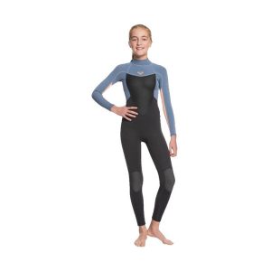 Neopreno Roxy Prologue Niña Back Zip CLOUD BLK/SUNGLOW