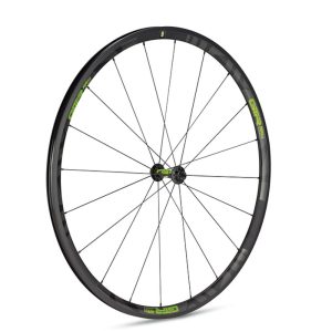 Rueda delantera aluminio carretera GTR RR17 Verde V/Brake