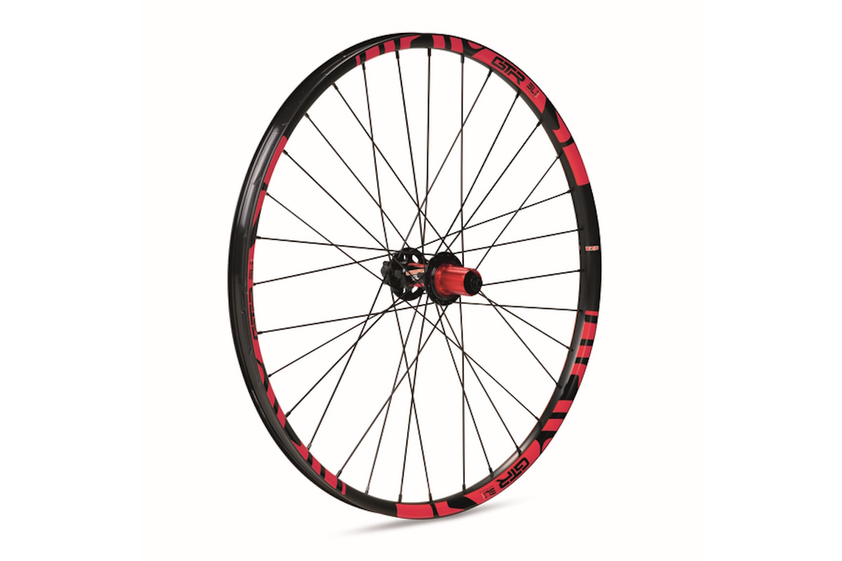 Rueda trasera aluminio carretera GTR RR17 Rojo V/Brake Shimano