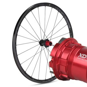 Rueda trasera aluminio carretera GTR RR17 Gris V/Brake Sram XDR