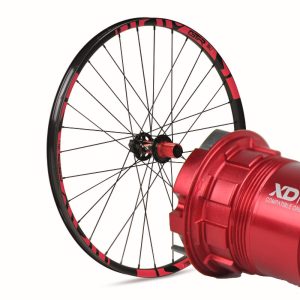Rueda trasera aluminio carretera GTR RR17 Rojo V/Brake Sram XDR