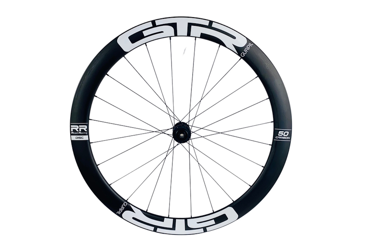 Rueda delantera carbono carretera GTR RR38 Blanca V/Brake