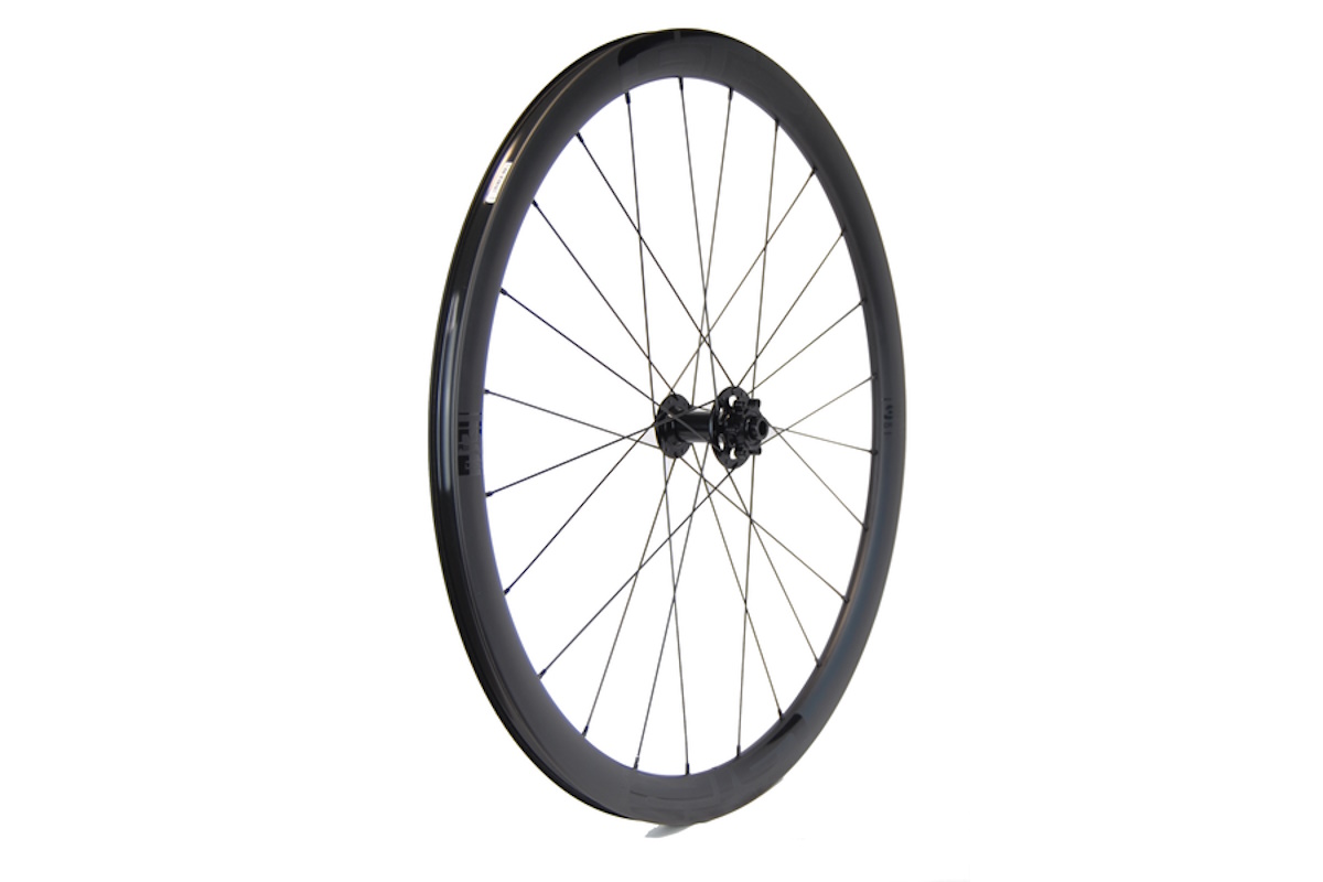Rueda delantera carbono carretera GTR RR38 Negra Disc 6T - Imagen 2
