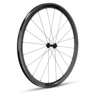 Rueda delantera carbono carretera GTR RR38 Negra V/Brake