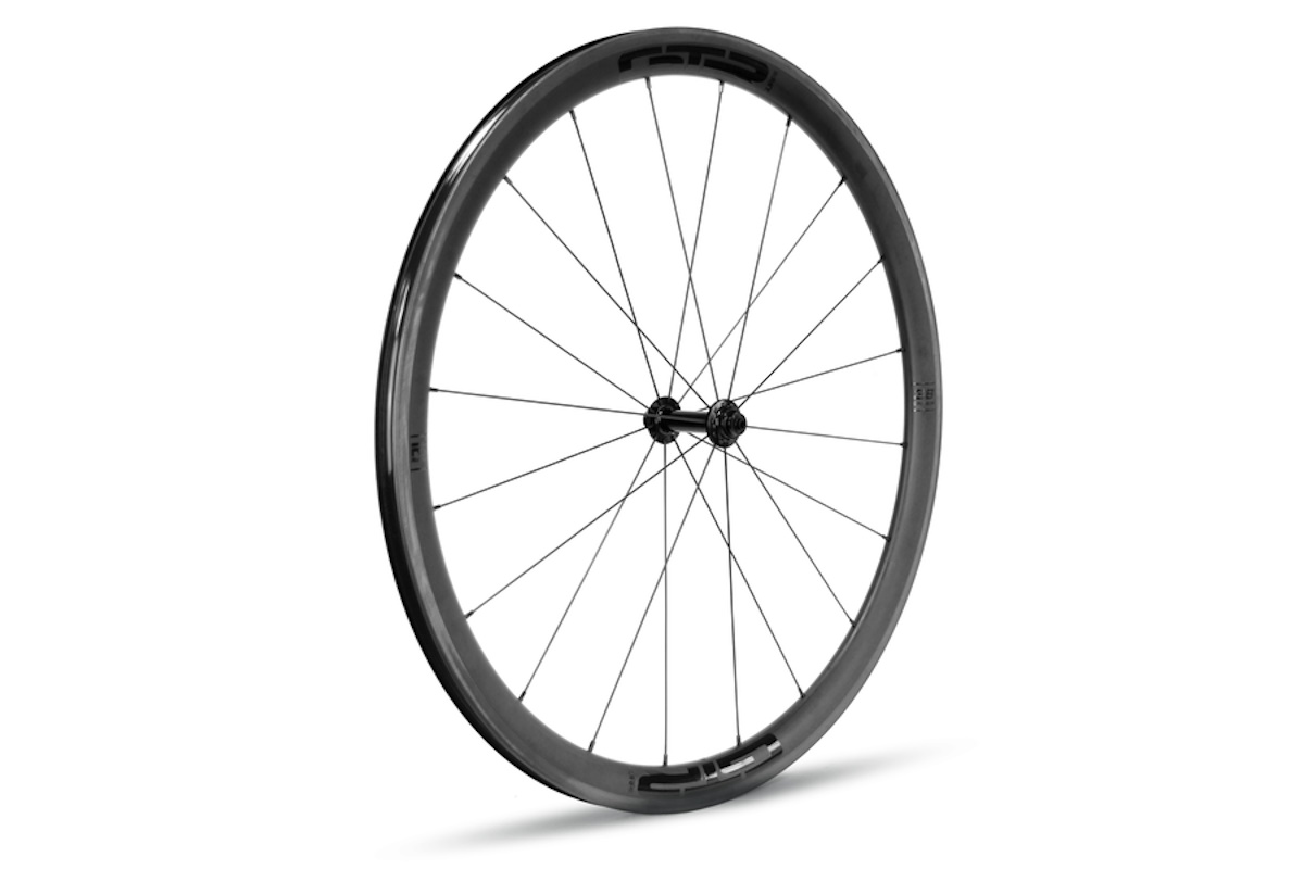 Rueda delantera carbono carretera GTR RR38 Negra V/Brake - Imagen 2