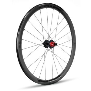 Rueda trasera carbono carretera GTR RR38 Negra Disc 6T XDR