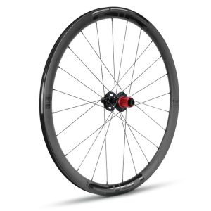 Rueda trasera carbono carretera GTR RR38 Negra Disc Center Lock Shimano