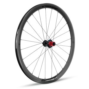 Rueda trasera carbono carretera GTR RR38 Negra V/Brake Shimano