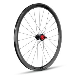 Rueda trasera carbono carretera GTR RR38 Negra V/Brake XDR