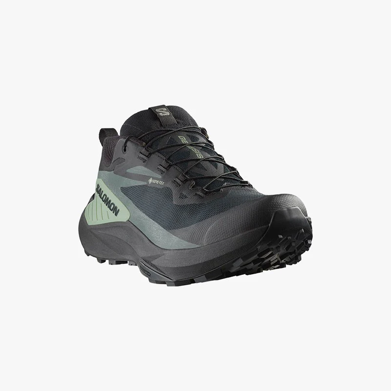 SALOMON GENESIS GTX BLACK/AGAVE GREEN - Imagen 4
