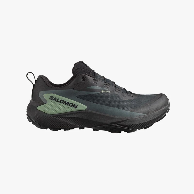 SALOMON GENESIS GTX BLACK/AGAVE GREEN - Imagen 2