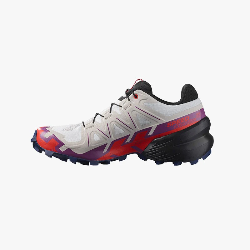 SALOMON SPEEDCROSS 6 W BLANCO/NEGRO - Imagen 3