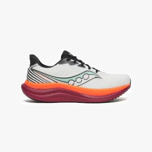 SAUCONY TRIUMPH 23 WHITE/CRIMSON