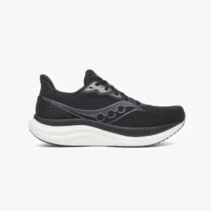 SAUCONY TRIUMPH 23 WIDE BLACK/WHITE