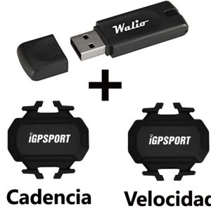Sensor Cadencia-Velocidad-Receptor ANT-USB