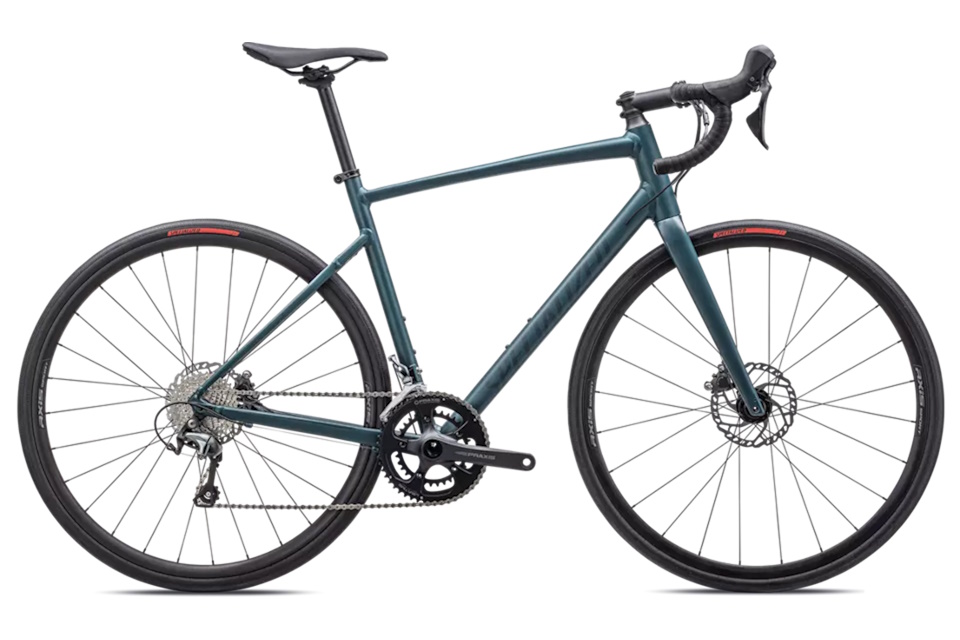 Specialized Allez E5 Sport 2025 – Satin Tropical Teal / Teal Tint / Arctic Blue