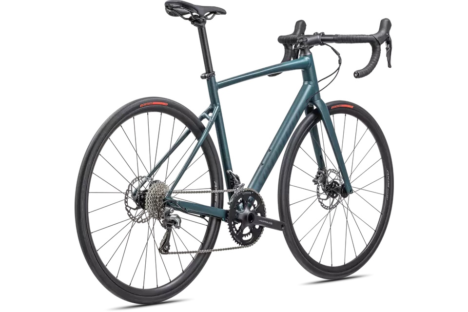 Specialized Allez E5 Sport 2025 – Satin Tropical Teal / Teal Tint / Arctic Blue - Imagen 4