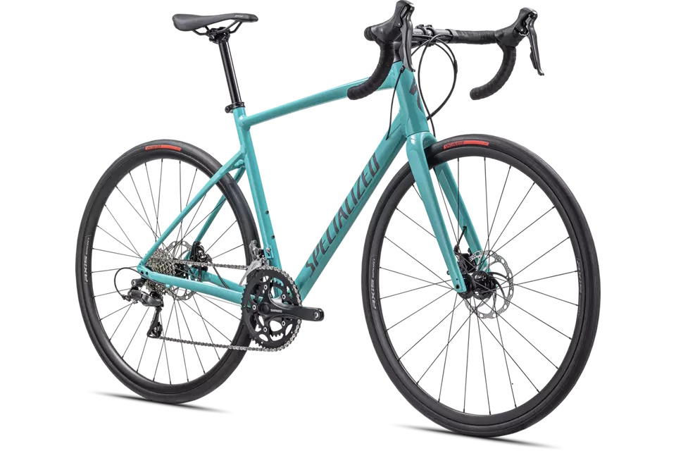 Specialized Allez 2025 – Gloss Lagoon Blue / Cool Grey / Blaze - Imagen 3