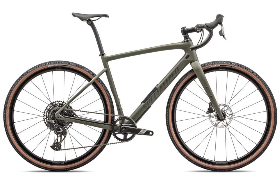 SPECIALIZED DIVERGE COMP CARBON 2025 – Satin Oak Green / Smoke