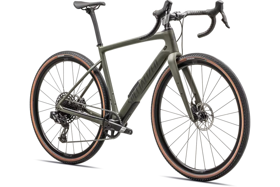SPECIALIZED DIVERGE COMP CARBON 2025 – Satin Oak Green / Smoke - Imagen 3