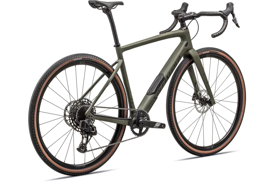 SPECIALIZED DIVERGE COMP CARBON 2025 – Satin Oak Green / Smoke - Imagen 4