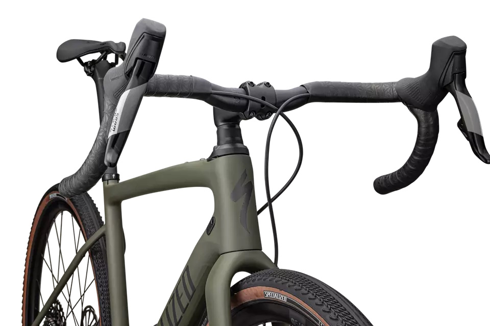 SPECIALIZED DIVERGE COMP CARBON 2025 – Satin Oak Green / Smoke - Imagen 5