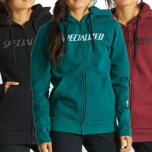 Specialized Legacy Sudadera Mujer | Capucha y Cremallera Premium 2024