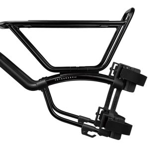 Topeak TetraRack M1 Original – Transportín delantero MTB, sistema QuickTrack, autenticidad garantizada, compatible bolsas MTX/KLICKfix