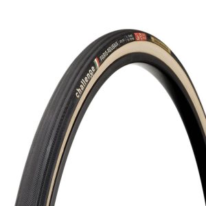 Tubular Challenge HTU Paris-Roubaix Ultra Seta 28×27 – Neumático de Seda para Carretera y Triatlón, Alta Resistencia y Agarre en Pavimento Irregular (copia)