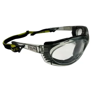 Lente Seguridad Turbine Claro Marco Gris AF