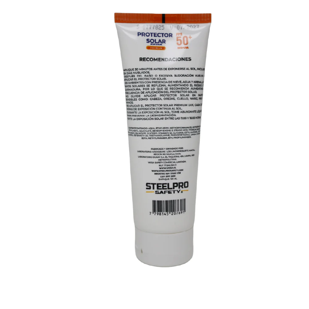 Crema Protección Solar UVX 120 Grs. Premium - Imagen 5