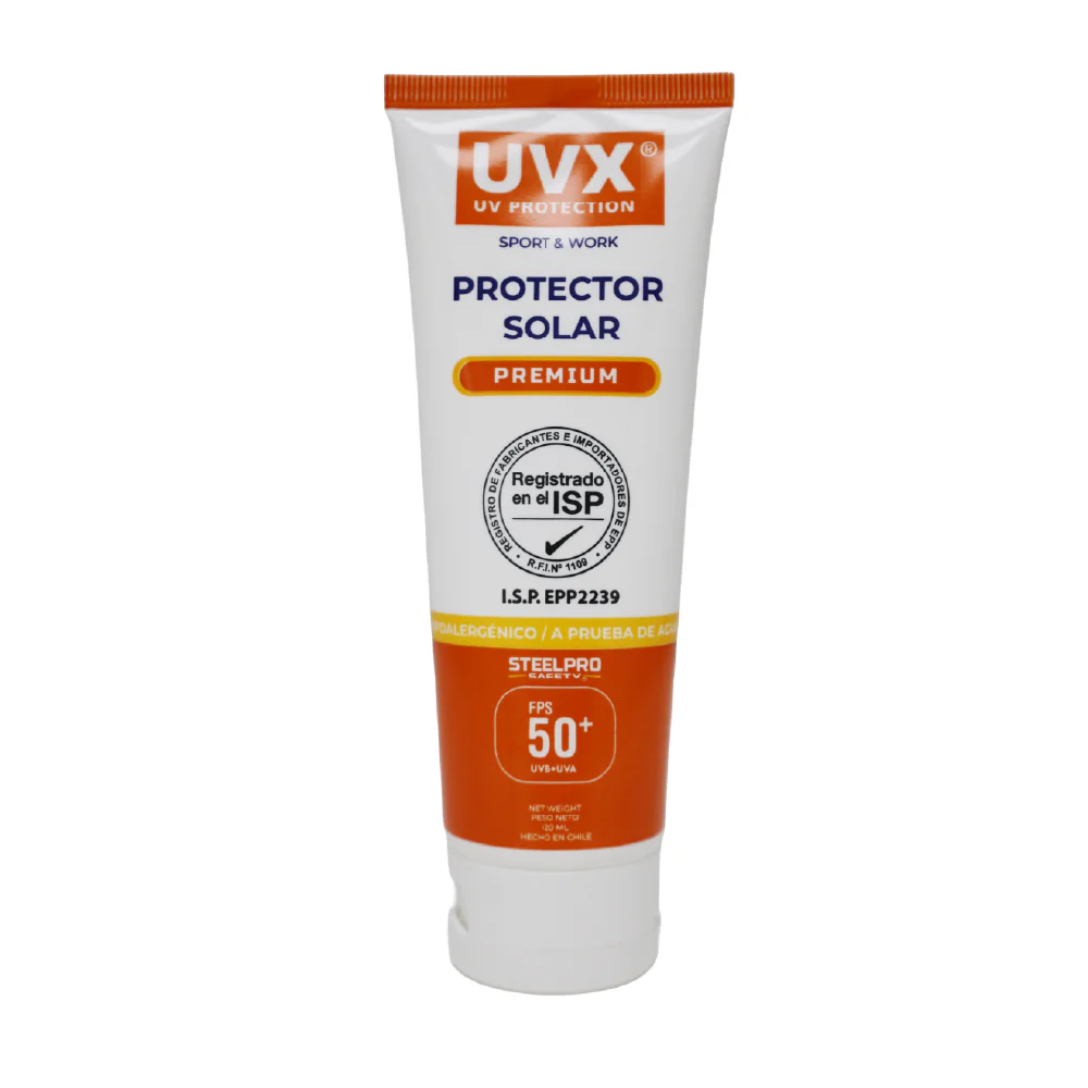 Crema Protección Solar UVX 120 Grs. Premium - Imagen 2