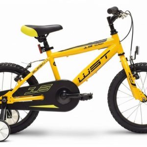 WST 16″ Elegance – Bici infantil con V‑Brake aluminio, estabilizadores y timbre