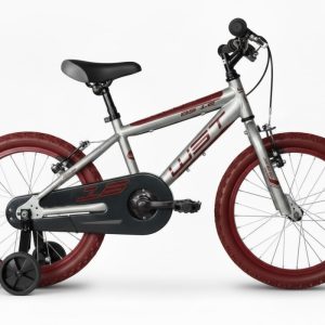 WST 18″ Elegance – Bici infantil con V‑Brake de aluminio, estabilizadores y timbre