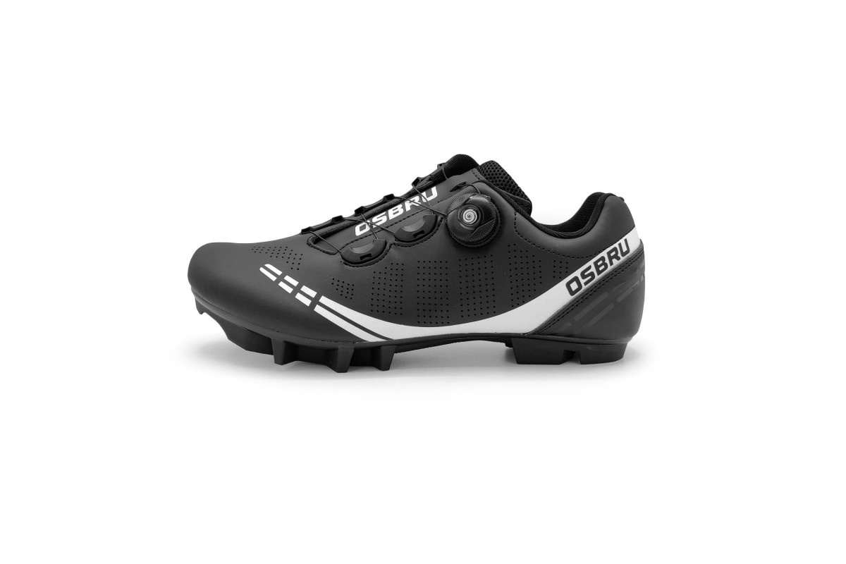 Zapatillas MTB OSBRU ARDO – Black & White - Imagen 3