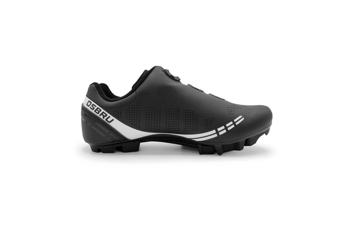 Zapatillas MTB OSBRU ARDO – Black & White - Imagen 4